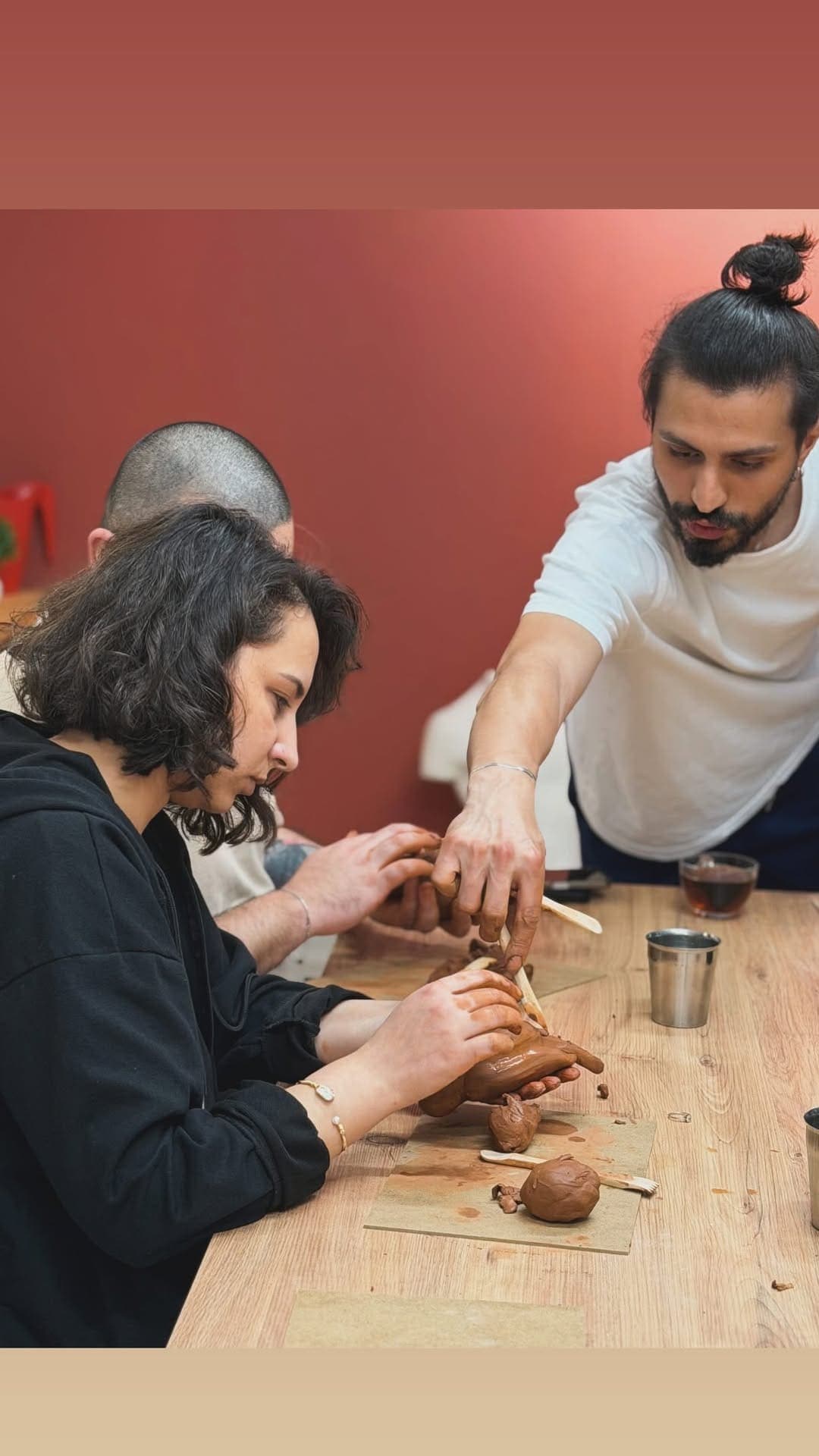 Heykel çalışması
